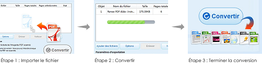 Renee PDF Aide-Convertir PDF en d'autres formats