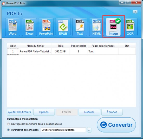 Renee PDF Aide-Convertisseur PDF Aide