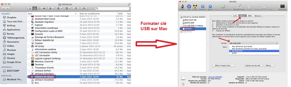 usb formatter mac