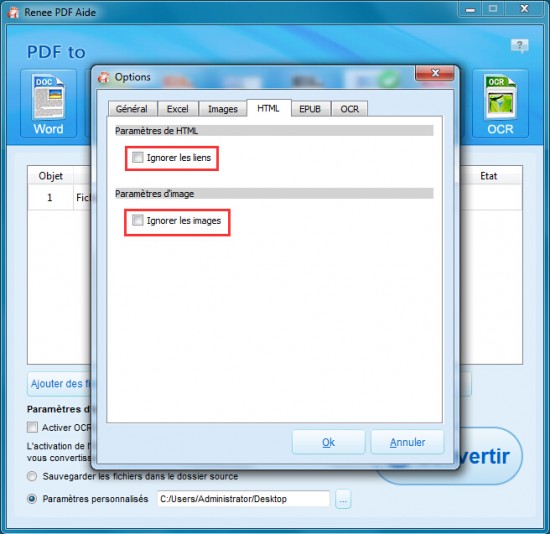 Renee PDF Aide-Convertisseur PDF gratuit pour convertir PDF en HTML