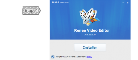 Installer Renee Video Editor