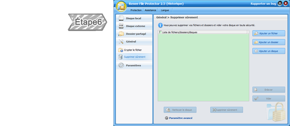 Protéger les fichiers personnels avec le logiciel de cryptage - Renee File Protector