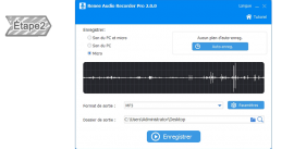 interface principale - Renee Audio Recorder Pro