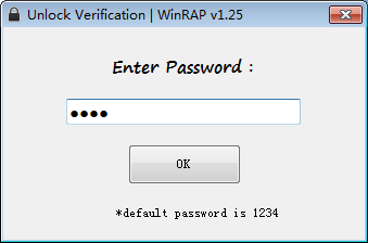 Réveiller le logiciel WinRAP