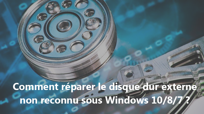 Tuto Pour Réparer Le Disque Dur Externe On Reconnu Sous Windows 1087 4446