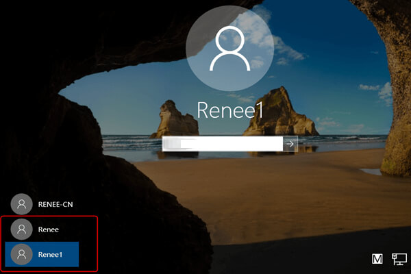 accéder à Windows 10 avec le nouveau compte