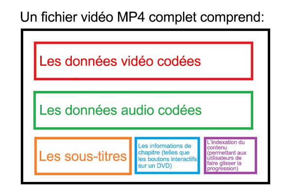 les données MP4