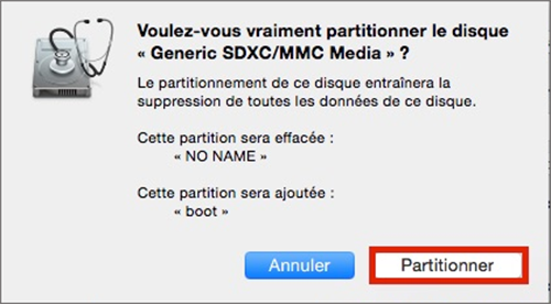 partition terminer