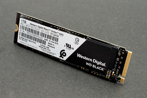 SSD NVMe de Western digital