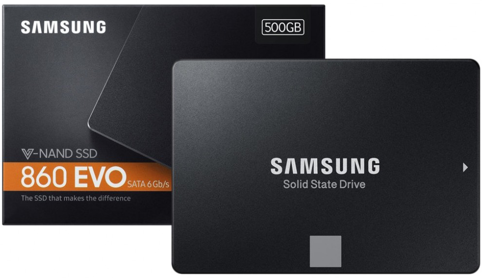 présentation sur le SSD Samsung 860 EVO