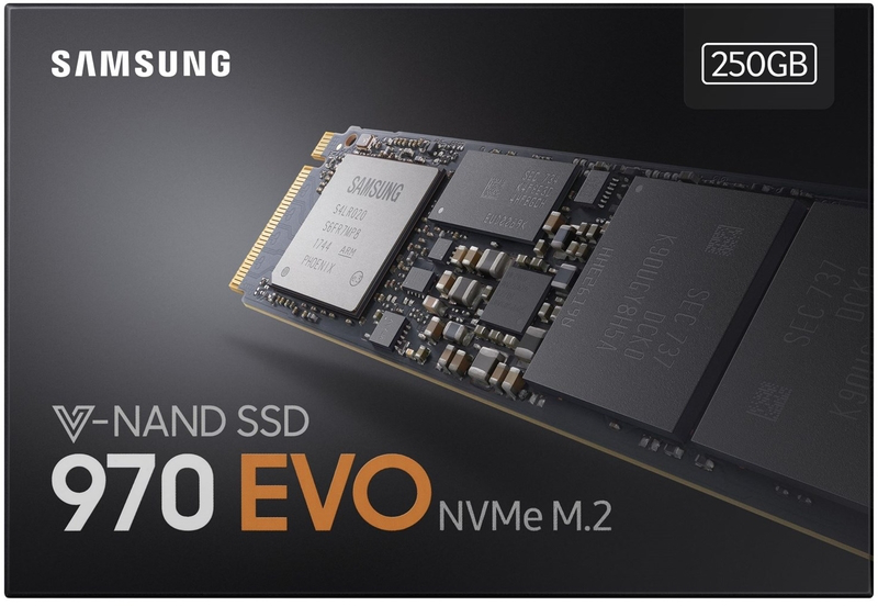 présentation pour le SSD Samsung 970 EVO