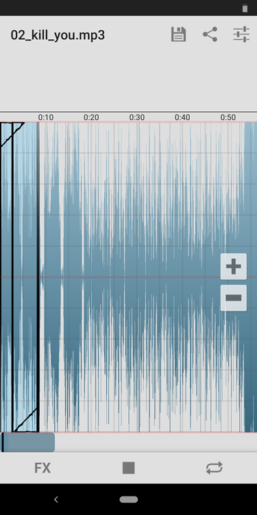 modifier sonnerie avec Ringtone Slicer FX