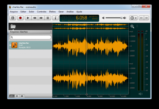 ocenaudio logiciel pour le montage MP3