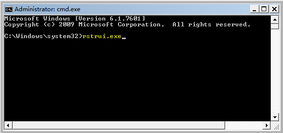 restaurer son pc a l’état d’usine Windows 7