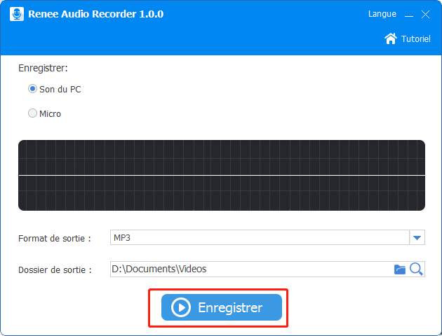 cliquer sur lancer pour terminer