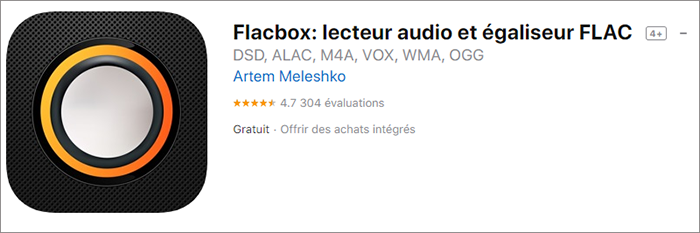 Lecteur de musique Flacbox
