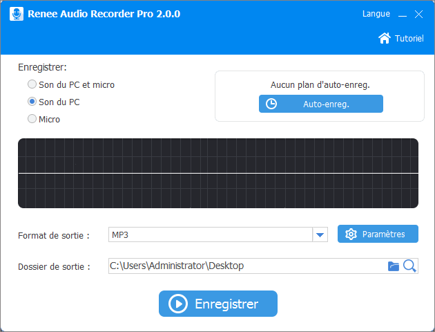 ouvrir le logiciel pour convertir une vidéo YouTube en MP3