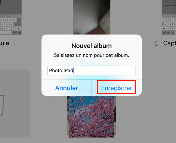 ajouter un album nouveau