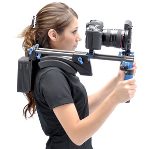 stabiliser une vidéo avec un stabilisateur épaulière