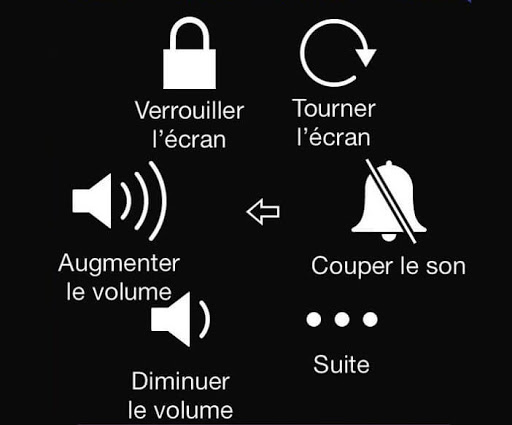 utiliser la fonction AssistiveTouch