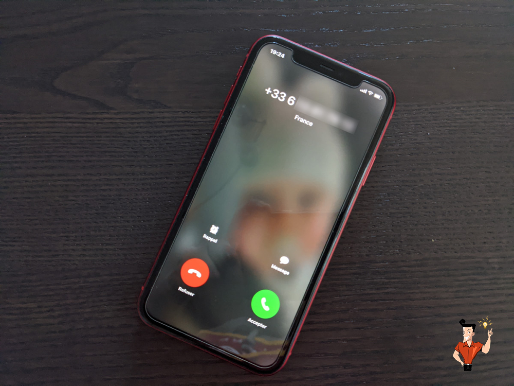 bloquer l'appel sur l'iPhone