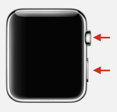 forcer le redémarrage sur Apple Watch