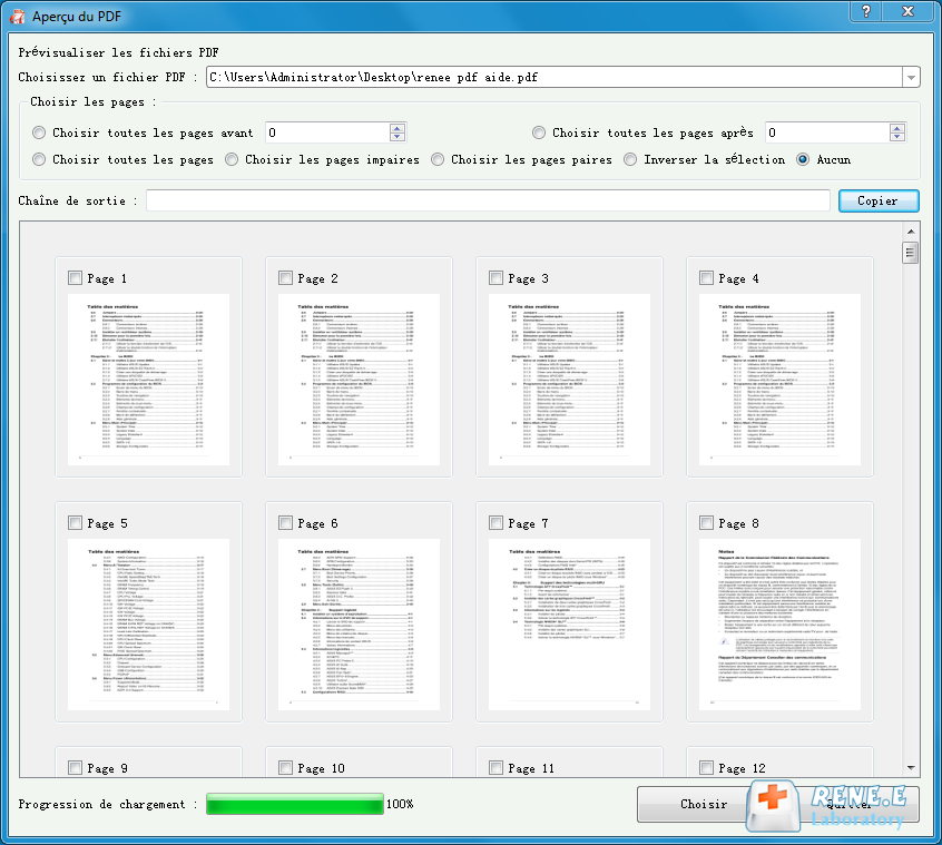 utiliser le générateur pour fusionner des documents PDF