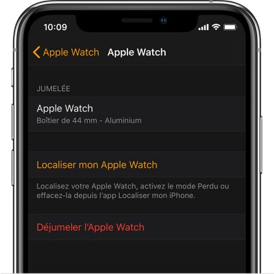 localiser mon Apple Watch sur un iPhone