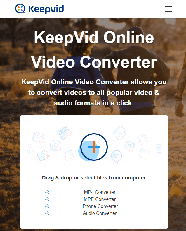 ouvrir le site keepvid