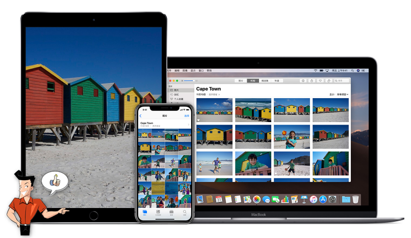 utiliser iTunes pour synchroniser les photos