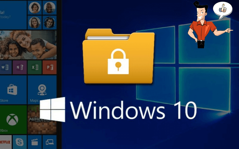 comment mettre un mot de passe sur un dossier Windows 10