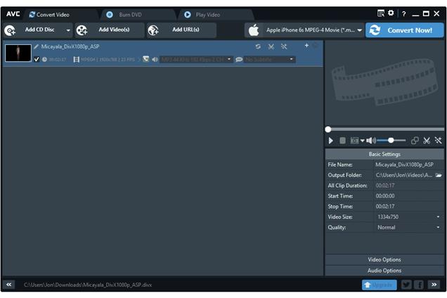 convertisseur vidéo Any Video Converter