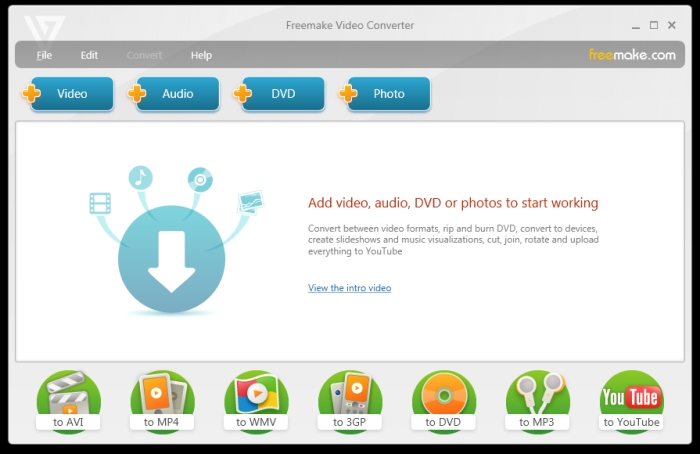 Freemake Video Converter pour convertir MP4 en MP3