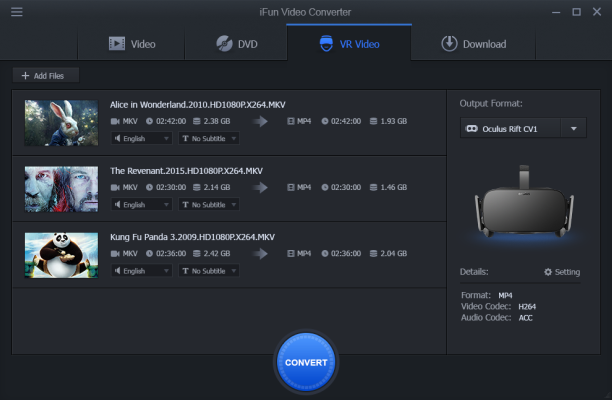 convertir TS en MP4 avec iFun Video Converter