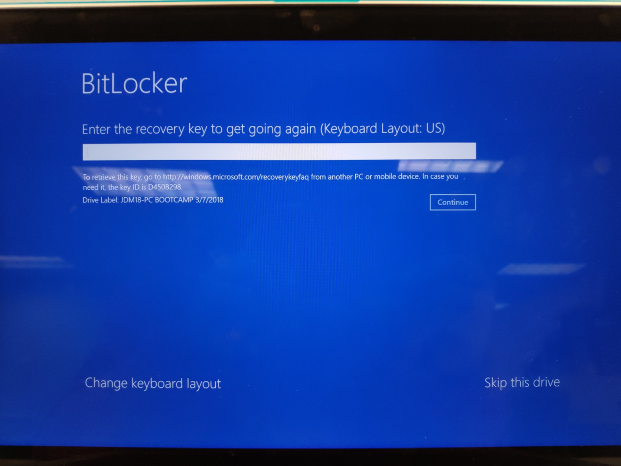 déverrouiller BitLocker sans mot de passe
