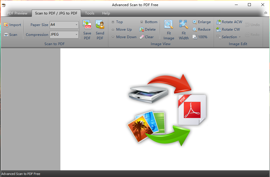 Advanced Scan to PDF Free