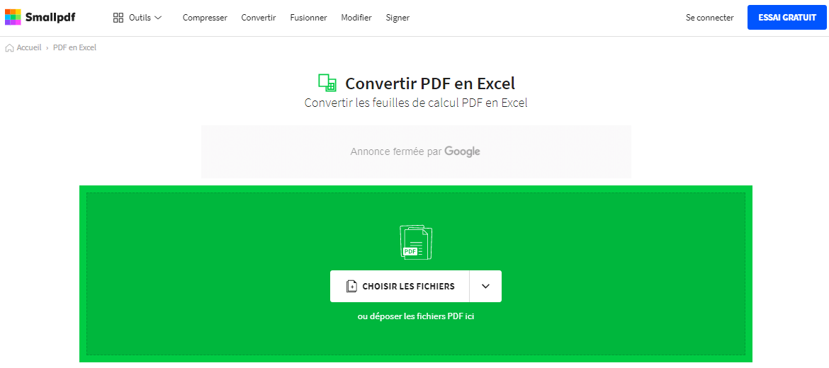 Comment convertir des documents PDF en Excel? - Rene.E Laboratory