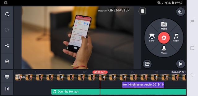 logiciel de montage vidéo KineMaster