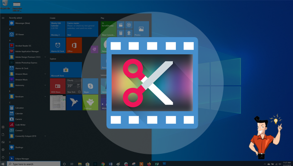 logiciel de montage vidéo pour Windows 10