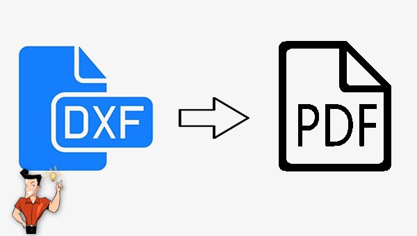 convertir DXF en PDF
