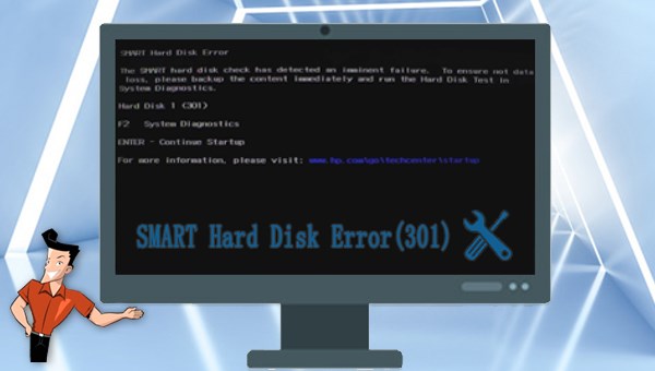 erreur 301 du disque dur SMART