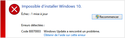 Comment Faire S Il Est Impossible De Mettre à Jour La Partition Réservée Du Système Windows 10